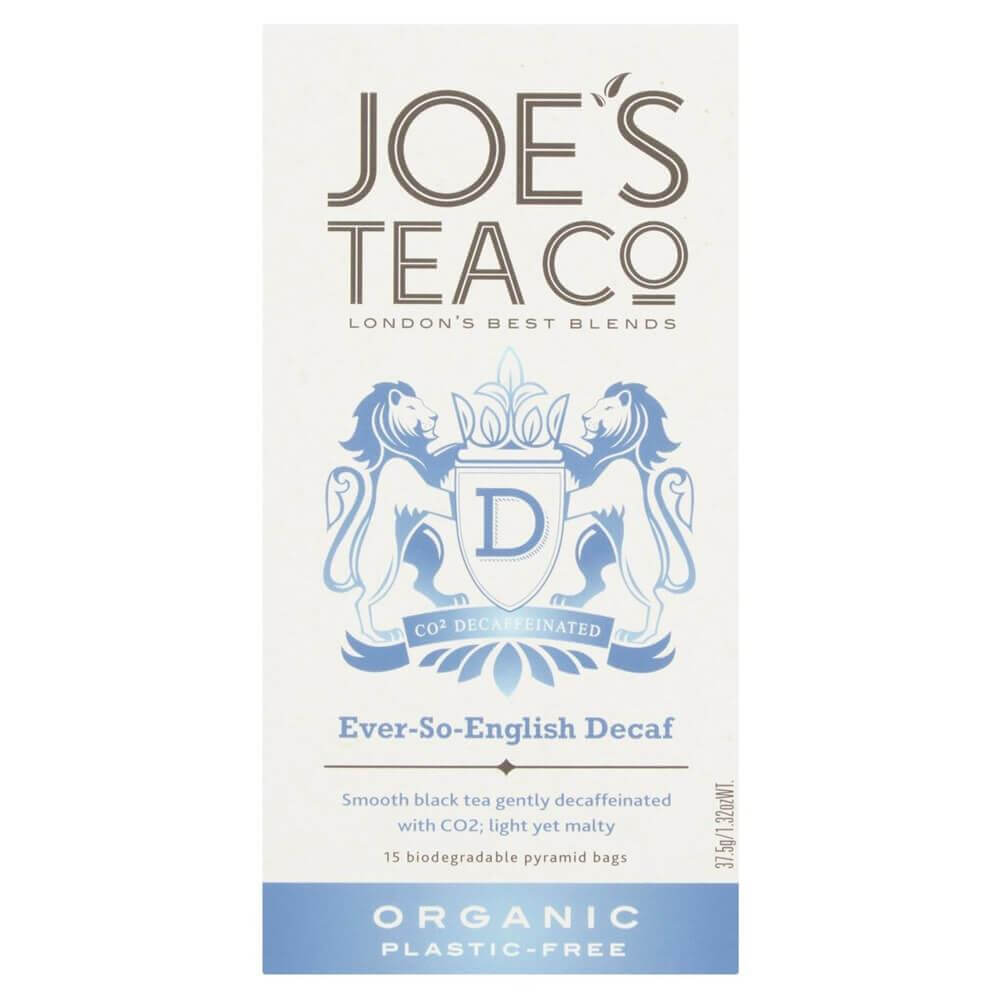 Joe's Tea Co. Ever-So-English Organic Decaf Tea 15 Bags